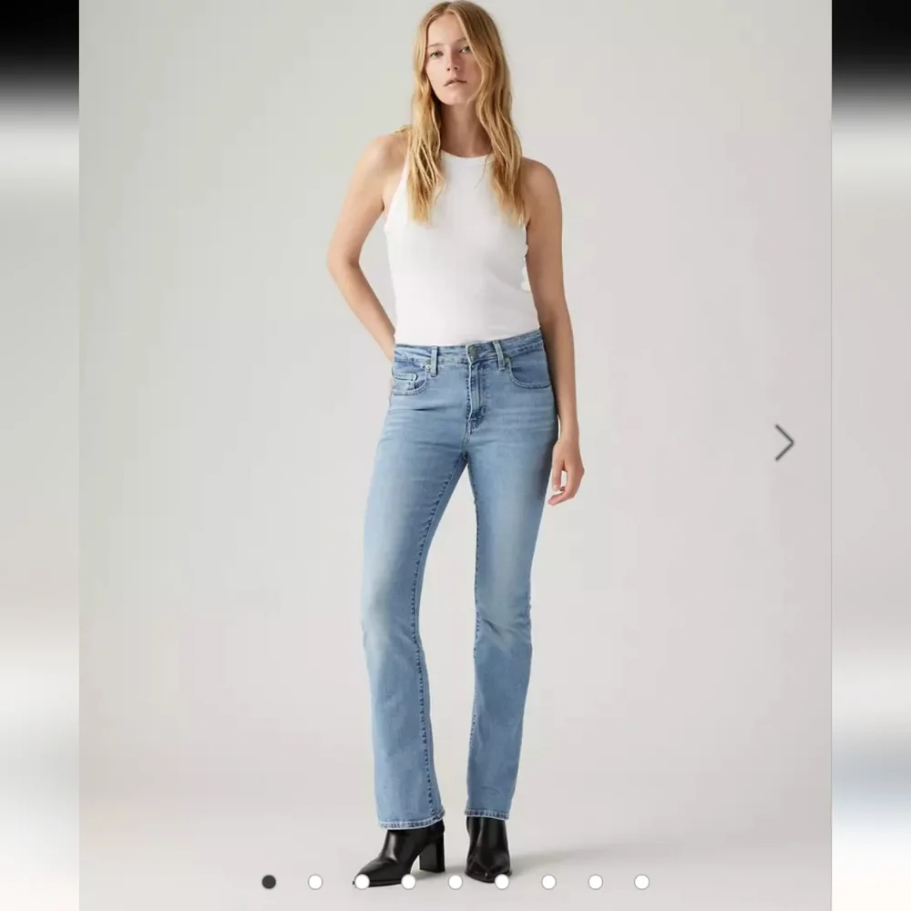 Levi's 725 High Rise Boot cut Denim Jeans - Picture 1 of 9
